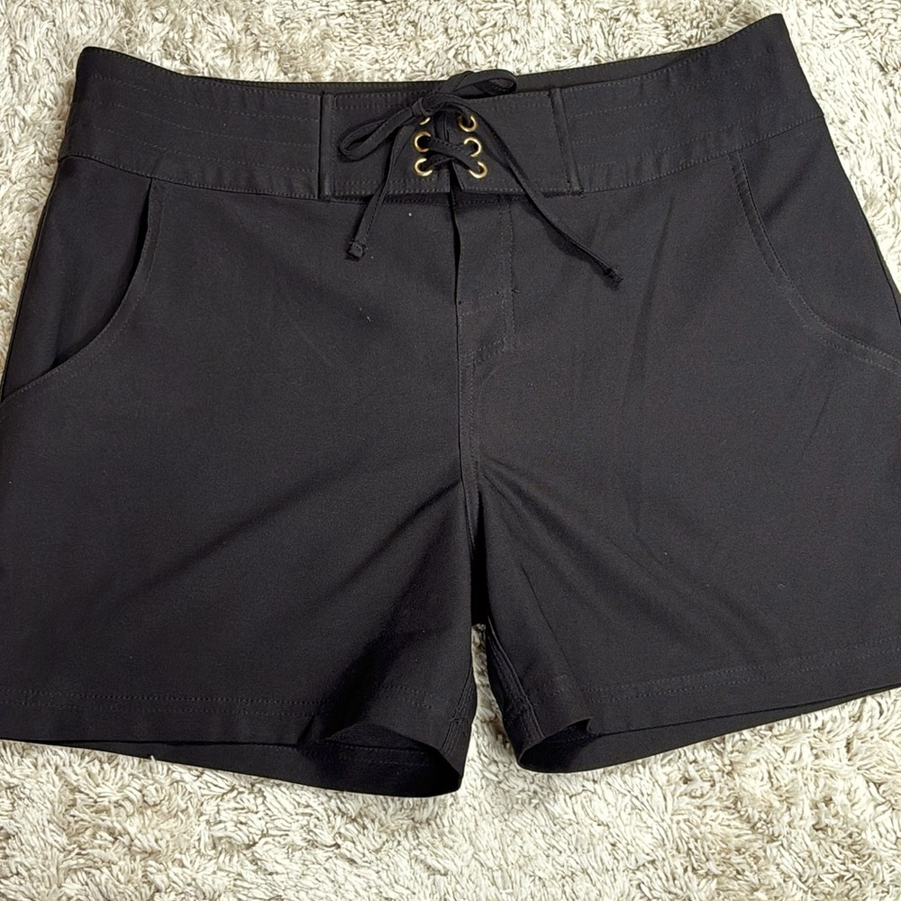 La Blanca Board Swim Shorts, Black, Size Medium